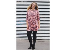 Платье, 2309-coral flowers, 1450руб, НОВАЯ ЦЕНА 850р!!!!!!!!!!!