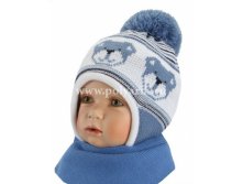 Комплект с шарфом (подклад флис) - 0882, 280 руб.