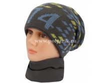 Комплект с шарфом (подклад ФЛИС) - 0741, 280 руб.