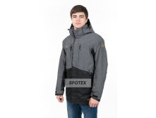 Mujskaya kurtka Snow Headquarter A-8215 Gray Black.jpg