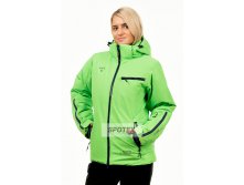 Kurtka jenskaya Snow Headquarter  B-8273 green gray.jpg