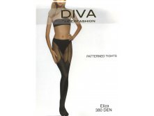 Женские колготки Diva Superfashion 137 Eliza 380 Den Black free size 178 руб