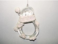 Украшение новогоднее (подвесное) "Снеговик" h=10см. (3вида) Monte Christmas, Серия: Новогодняя коллекция-Белый снег, Материал: Полимерные материалы, Код: N6820050, Артикул: N6820050 49р
