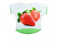 Серия 3D Блуза летняя атлас (Клубника), от 270.00 руб.