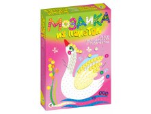 Мозаика из пайеток Белый лебедь - 126 руб