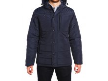 НОВАЯ ЦЕНА 3680р! Куртка средней длины на утеплителе 16506 Navy.jpg
