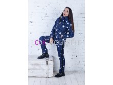 Костюм из двух вещей (куртка и брюки) Звезды арт. 8896 син.jpg