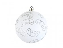 Шар новогодний, набор 6шт. "Метелица" d=8см. (блистер) Monte Christmas, Серия: Новогодняя коллекция-Кружева, Материал: Полимерные материалы, Код: N6440118, Артикул: N6440118 335р