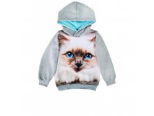 Серия 3D Толстовка на девочку (Котенок), от 528.00 руб.