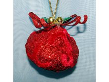 Украшение новогоднее (подвесное) "Волшебство" h=9см. Monte Christmas, Серия: Новогодняя коллекция-Классика-Красное с золотом, Материал: комбинированные материалы, Код: N6680048, Артикул: N6680048 66р