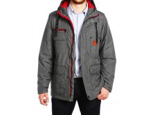 НОВАЯ ЦЕНА 2990! Куртка средней длины на утеплителе 15508 Black Pepper
