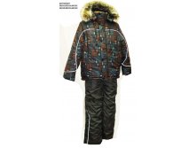 ДЗ-16 КОСТЮМ МАЛЬЧИКА СЕРЫЙ  МЕМБРАНА