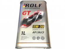 ROLF GT SAE 5W-30, API SN/CF 1л Масло моторное синтетическое Цена 412,17+%