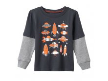 Toddler Boy Jumping Beans(R) Mock-Layered Thermal Long Sleeve Graphic Tee   $4.99