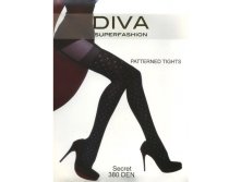   Diva Superfashion 128 Secret 380 Den Black free size 178  x 6 .