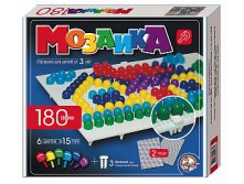Артикул 00967 Детская мозаика пластмассовая, 180 элементов, 2 поля Цена 218,50 руб.jpeg
