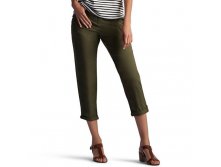 Women's Lee Carsen Relaxed Fit Twill Capris   $29.99