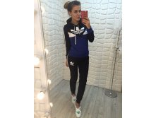 Adi475 5375w Костюм-двойка утепленный женский Adidas 1090руб.