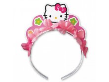 1501-1395 Ободок Hello Kitty Цветы 104,00