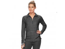 Women's Tek Gear(R) Microfleece Half-Zip Mockneck Top  $9.99