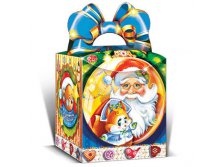 Елочная игрушка (синяя, красная)
