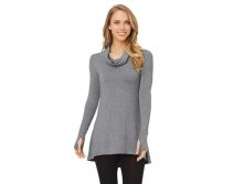 Women's Cuddl Duds Softwear with Stretch Cowlneck Tunic  $29.99