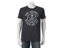 Men's The Goonies Circular "Never Say Die" Tee   $7.99