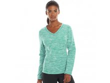 Women's Tek Gear(R) Microfleece V-Neck Sweatshirt  $7.99