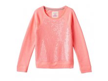 Girls 7-16 SO(R) Perfectly Soft Embellished Shine Crew Top   $11.99