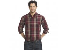 Men's Arrow Classic-Fit Madras-Plaid Button-Down Shirt   $19.99