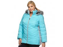 Plus Size ZeroXposur Colleen Hooded Puffer Jacket   $79.99