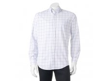 Men's Croft & Barrow(R) Classic-Fit Grid Easy-Care Button-Down Shirt   $19.99