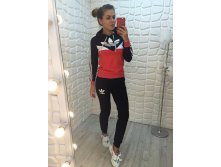 Adi475 5376w Костюм-двойка утепленный женский Adidas 1090руб.