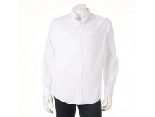 Men's Croft & Barrow(R) Classic-Fit Solid Easy-Care Button-Down Shirt   $14.99