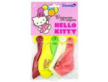 1111-0381	Набор шаров рис Hello Kitty 30см 5шт 64,00