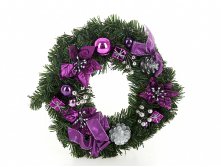 Украшение новогоднее "Новогодний венок" d=18/33см. h=6,5см. (упаковочный пакет) Monte Christmas, Серия: Новогодняя коллекция-Мультицвет, Материал: Полимерные материалы, Код: N6880143, Артикул: N6880143 473р