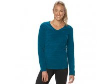 Women's Tek Gear(R) Microfleece V-Neck Sweatshirt  $7.99