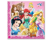 1502-1413 Салфетка Принцессы и животные 33см16шт 138,00