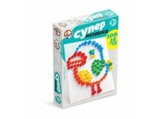 Артикул 02019 Пластмассовая мозаика для детей &#171;Супер&#187;, 100 элементов Цена 133 руб.jpeg