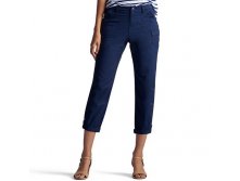 Women's Lee Carsen Relaxed Fit Twill Capris   $29.99