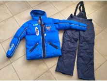 Теплый мужской зимний мембранный комплект Bogner Big Island цвет Seablue. Размеры XL (50), XXXL (54). Цена 5460 р.