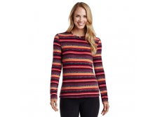 Women's Cuddl Duds Fleecewear with Stretch Crewneck Top  $20.99