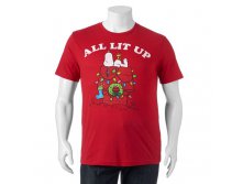 Big & Tall Peanuts Snoopy All Lit Up Tee   $9.99