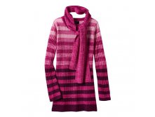 Girls 7-16 It's Our Time Marled Ombre Sweater Tunic with Scarf   $26.40 - $27.60