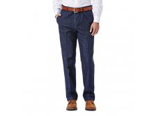 Men's Haggar(R) Work to Weekend(R) Classic-Fit Flat-Front Denim Pants   $29.99