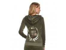 Women's Juicy Couture Embellished Velour Hoodie Jacket  $24.99