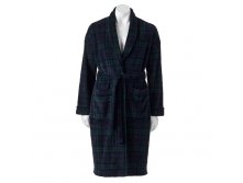 Men's Croft & Barrow(R) Shawl-Collar Plush Robe   $19.99