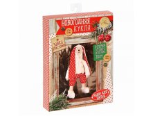 СЛ.1442598 Набор для шитья Новогодняя кукла Зайка Кристофер,16,5 х22,5 х3,5 см. 274,92 руб.jpg