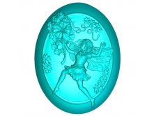 Арт.004 Бегущая фея Силиконовая форма Activ Soap Group 185+% ряд 5 шт.jpg