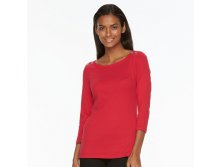 Women's Croft & Barrow(R) Button Top   $14.99